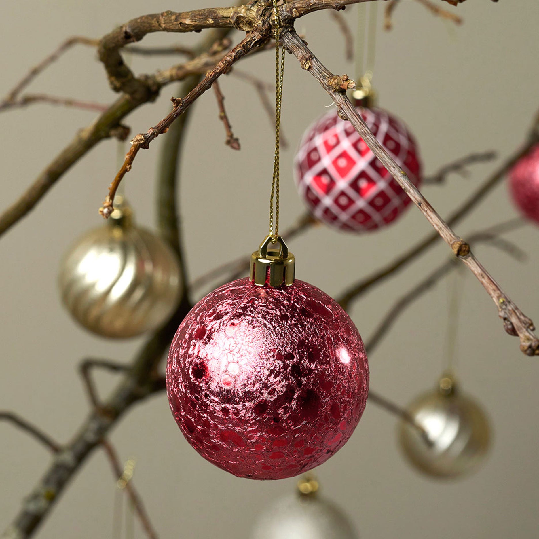 Julekugler Ø6 cm 12 stk.